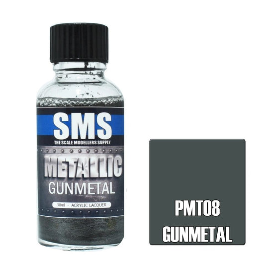 SMS Metallic Colour Gunmetal PMT08