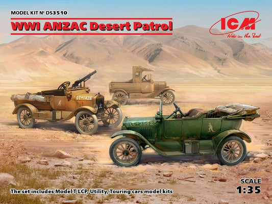 ICM 1/35 WWI ANZAC Desert Patrol