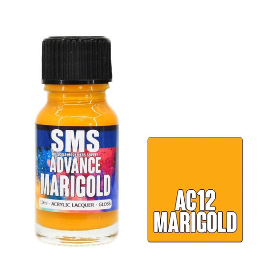 SMS Advance Acrylic Lacquer Colour Marigold AC12