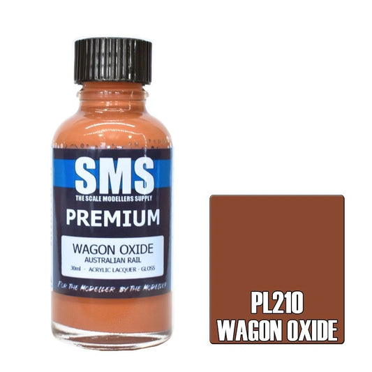 SMS Premium Acrylic Lacquer Colour Wagon Oxide PL210