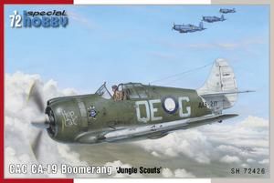 Special Hobby 1/72 CAC CA-19 Boomerang "Jungle Scout"