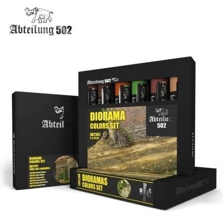 Abteilung 502 Oil Paint Diorama Colours Set