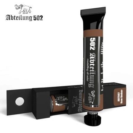 Abteilung 502 Oil Paint Colour Raw Umber ABT007