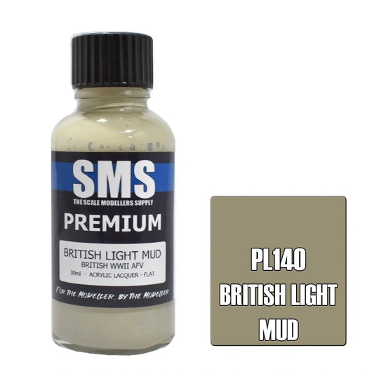 SMS Premium Acrylic Lacquer Colour British Light Mud PL140