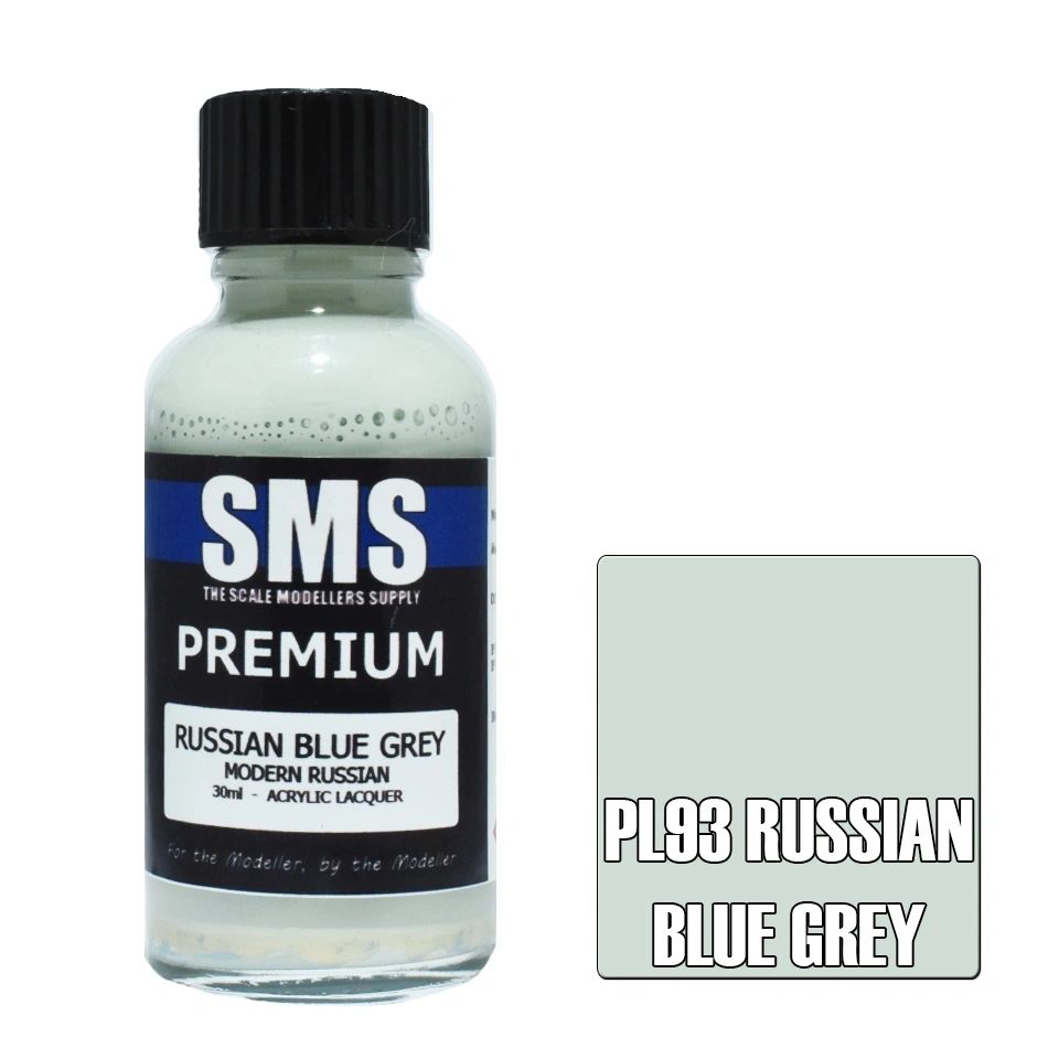 SMS Premium Acrylic Lacquer Colour Russian Blue Grey PL93