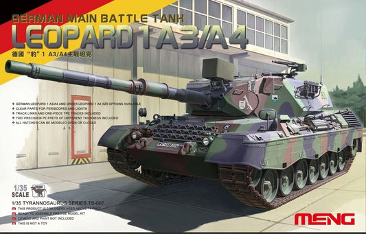 Meng 1:35 German Main Battle Tank Leopard 1 A3/A4