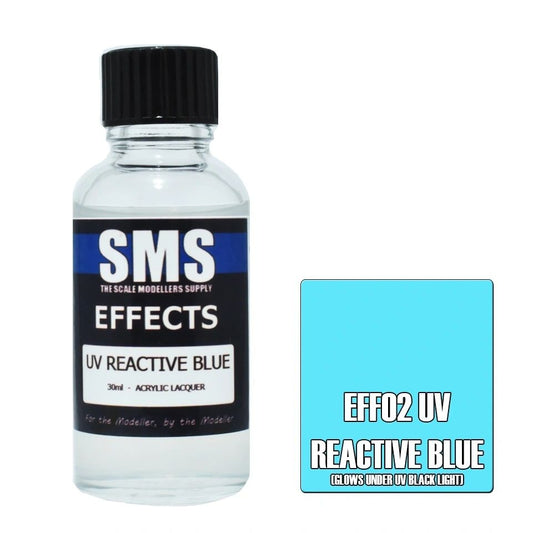 SMS Effects Colour UV Reactive Blue EF02