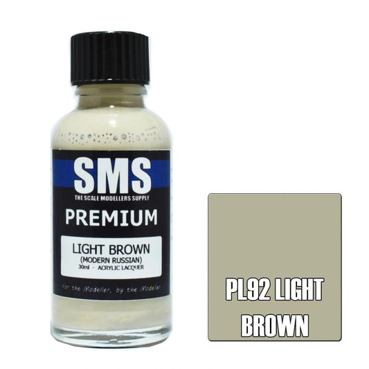 SMS Premium Acrylic Lacquer Colour Light Brown PL92