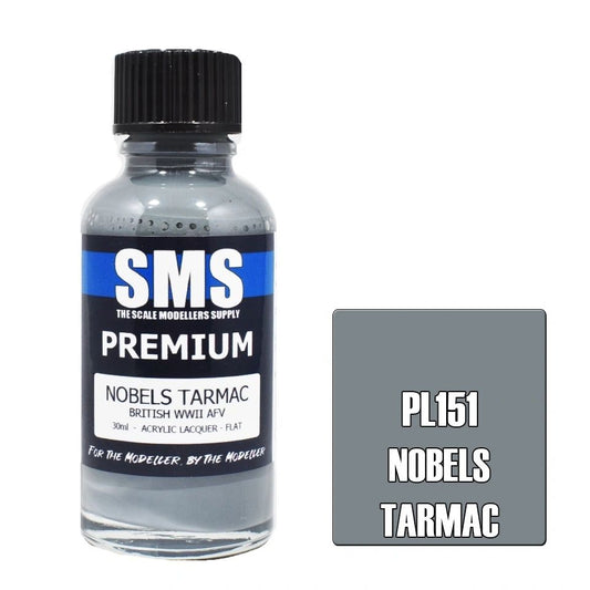 SMS Premium Acrylic Lacquer Colour Nobels Tarmac PL151