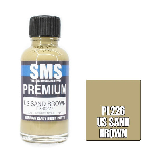 SMS Premium Acrylic Lacquer Colour US Sand Brown PL226