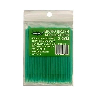 Ickysticky Micro Brush Applicators 2mm (100piece)