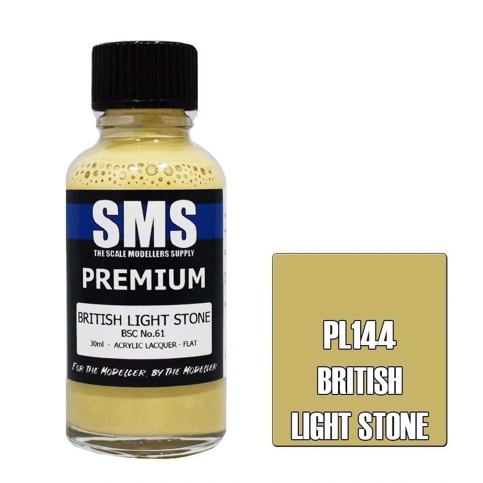 SMS Premium Acrylic Lacquer Colour British Light Stone PL144