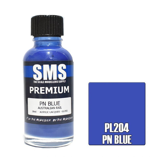 SMS Premium Acrylic Lacquer Colour PN Blue PL204