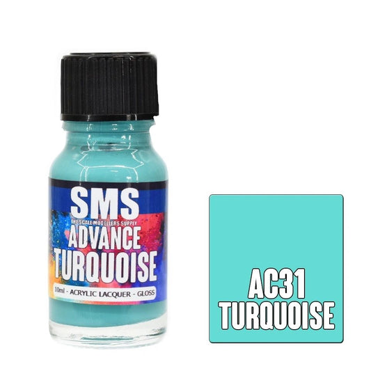 SMS Advance Acrylic Lacquer Colour Turquoise AC31