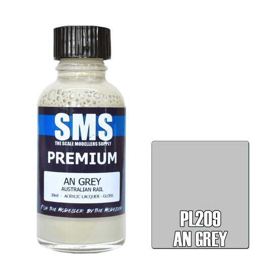 SMS Premium Acrylic Lacquer Colour AN Grey PL209