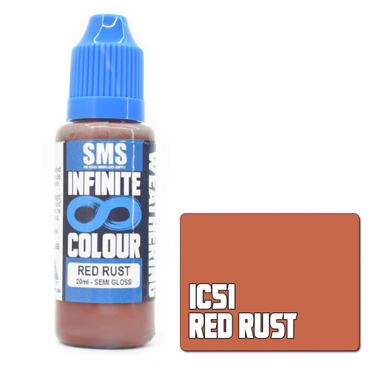SMS Infinite Colour Weathering Red Rust IC51