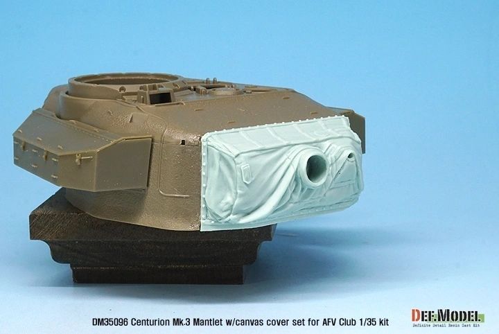 Def Model 1/35 Centurion Mk3 Mantlet w/Canvas cover set
