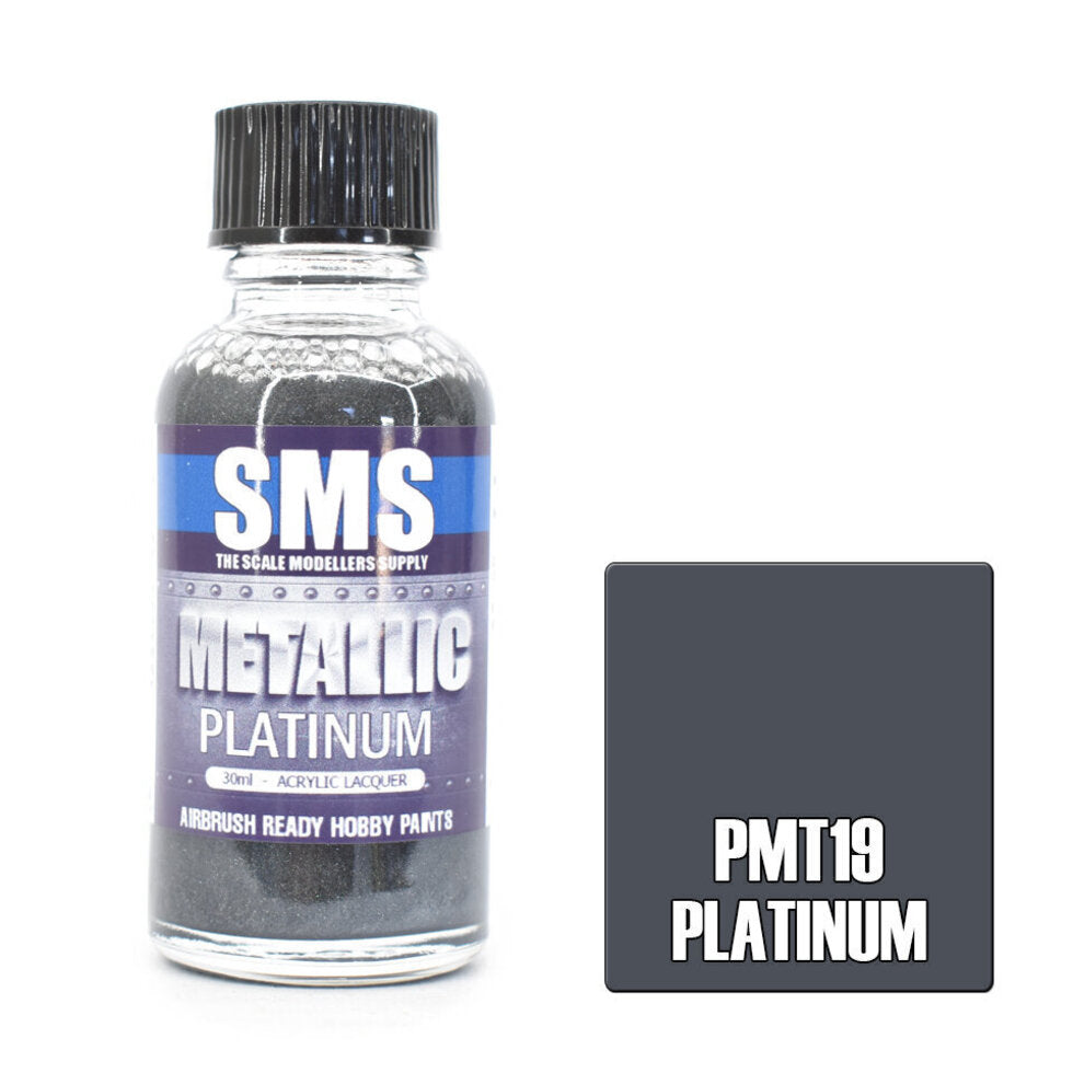 SMS Metallic Colour Platinum – Kookaburra Scale Models
