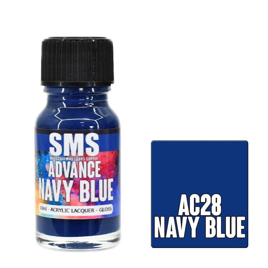 SMS Advance Acrylic Lacquer Colour Navy Blue AC28