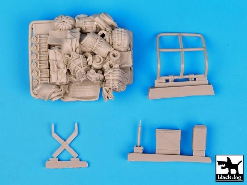 Blackdog 1:35 Pick-up US Special forces accessories set