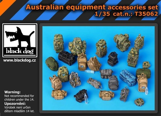 Blackdog 1:35 Australian Equipment accessories set