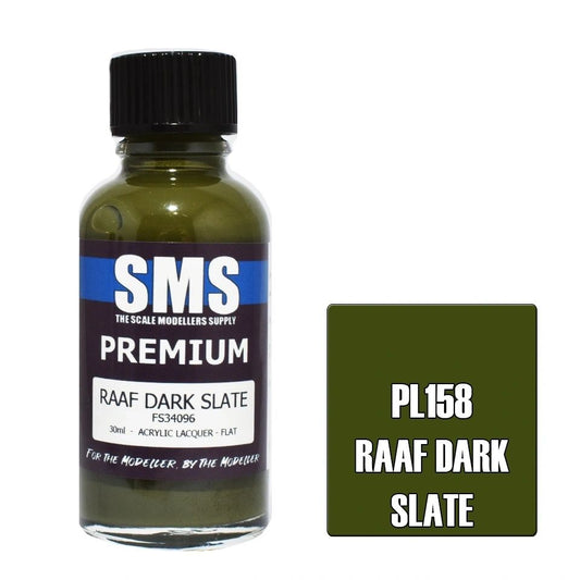 SMS Premium Acrylic Lacquer Colour RAAF Dark Slate PL158