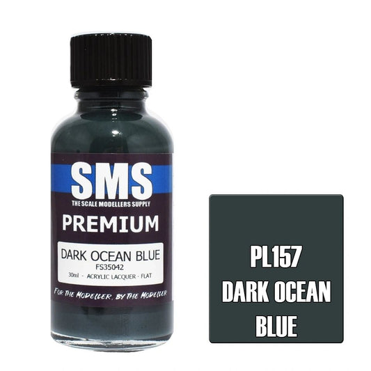 SMS Premium Acrylic Lacquer Colour Dark Ocean Blue PL157