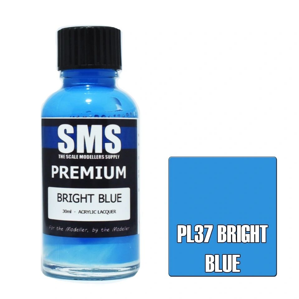 SMS Premium Acrylic Lacquer Colour Bright Blue PL37