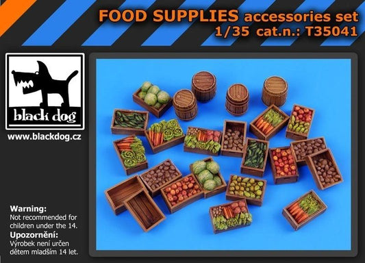Blackdog 1:35 Food Supplies accessories set
