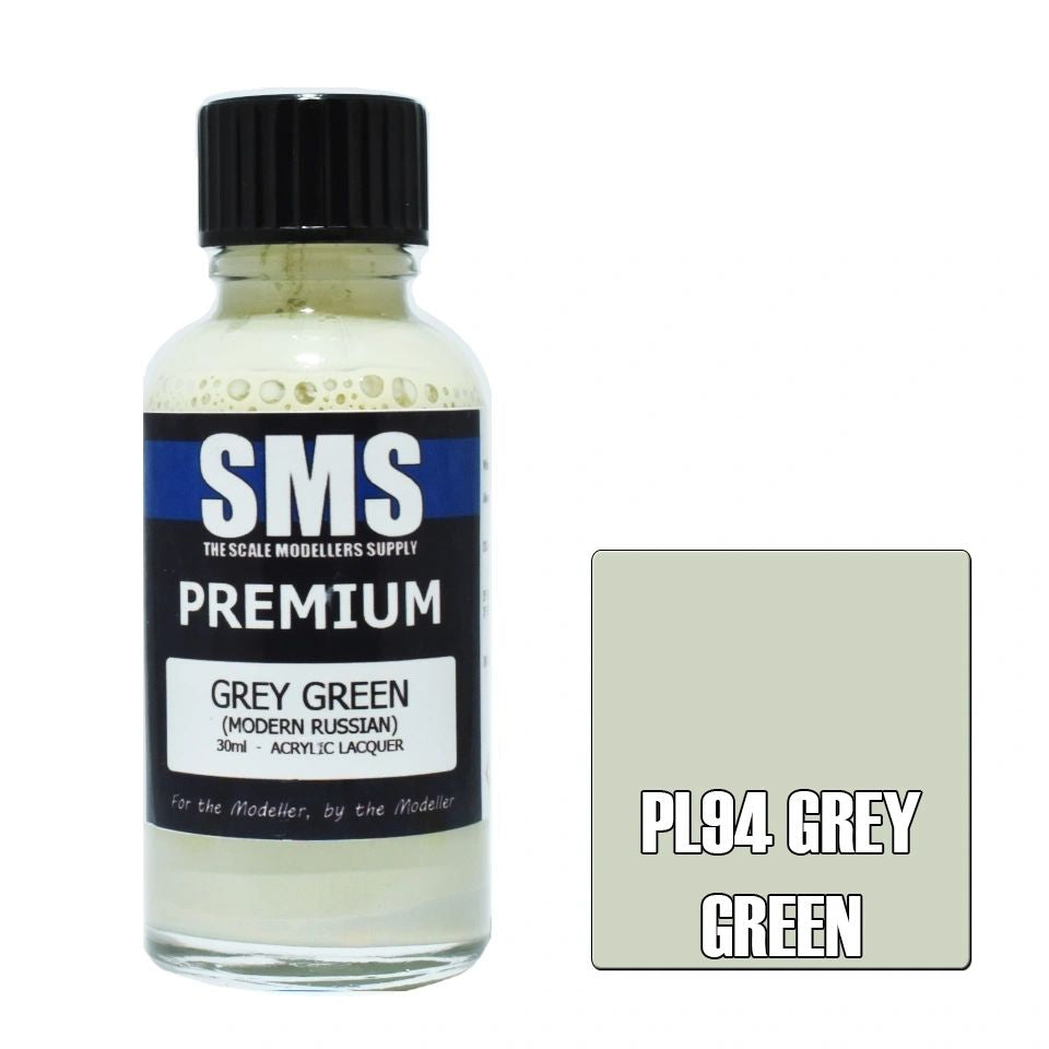 SMS Premium Acrylic Lacquer Colour Grey Green PL94