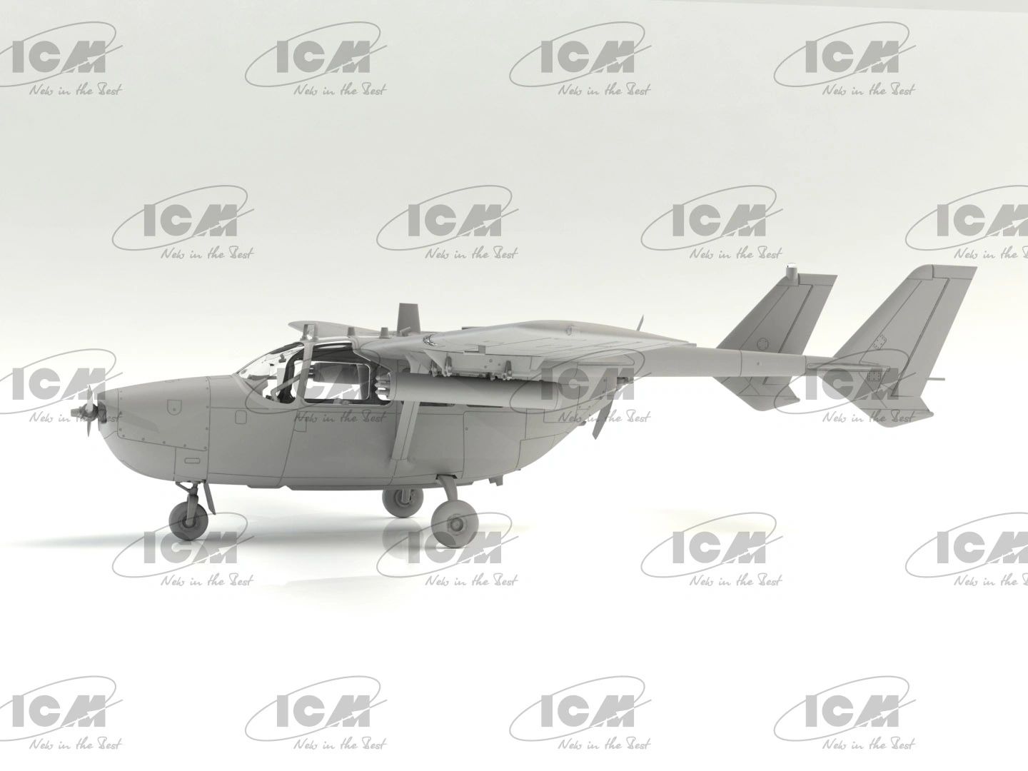 ICM 1/48 Vietnam USAF Airfield, Cessna 0-2A, OV-10A