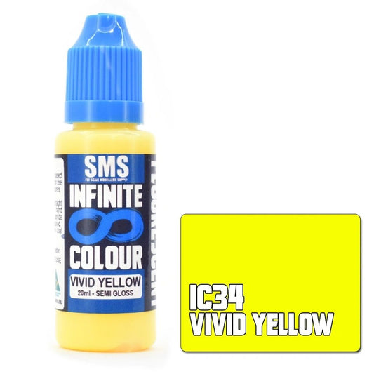 SMS Infinite Colour Primary Vivid Yellow IC34