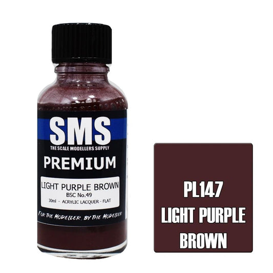 SMS Premium Acrylic Lacquer Colour Light Purple Brown PL147