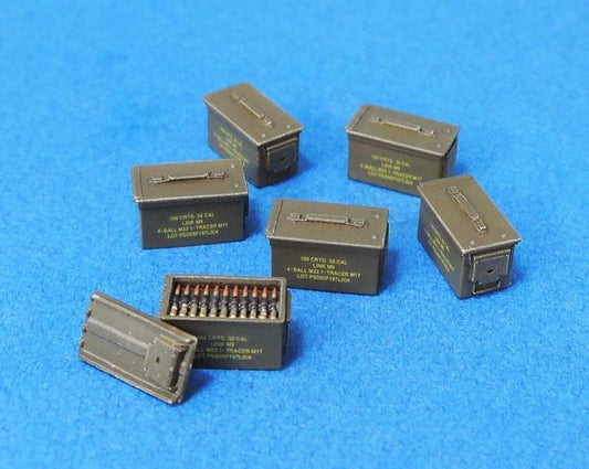 Legend Productions 1/35 .50 Cal Ammo Box set (30 each/including Decal)