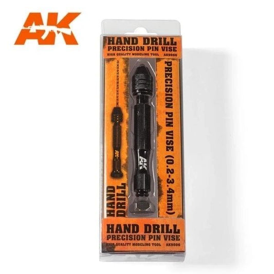 AK Hand Drill- Precision Pin Vice (0.2-3.4mm)
