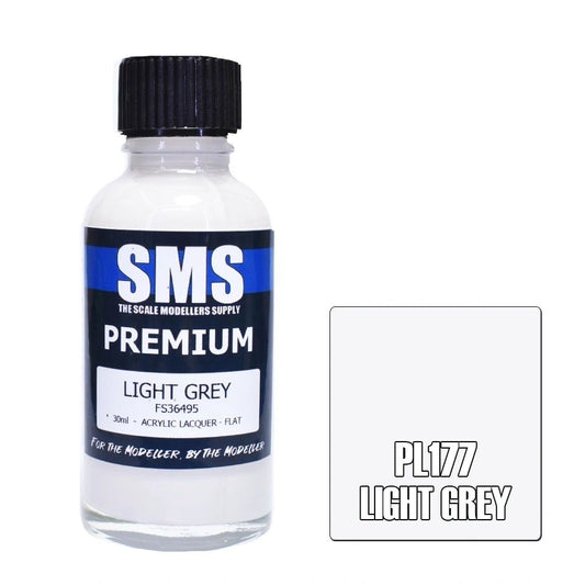 SMS Premium Acrylic Lacquer Colour Light Grey PL177