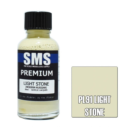 SMS Premium Acrylic Lacquer Colour Light Stone PL91