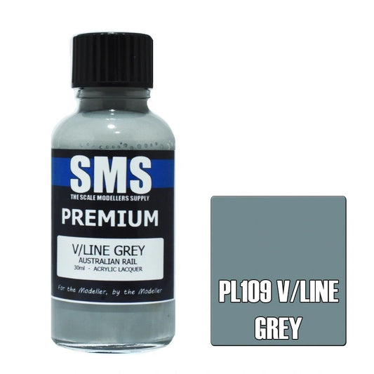 SMS Premium Acrylic Lacquer Colour V/Line Grey PL109