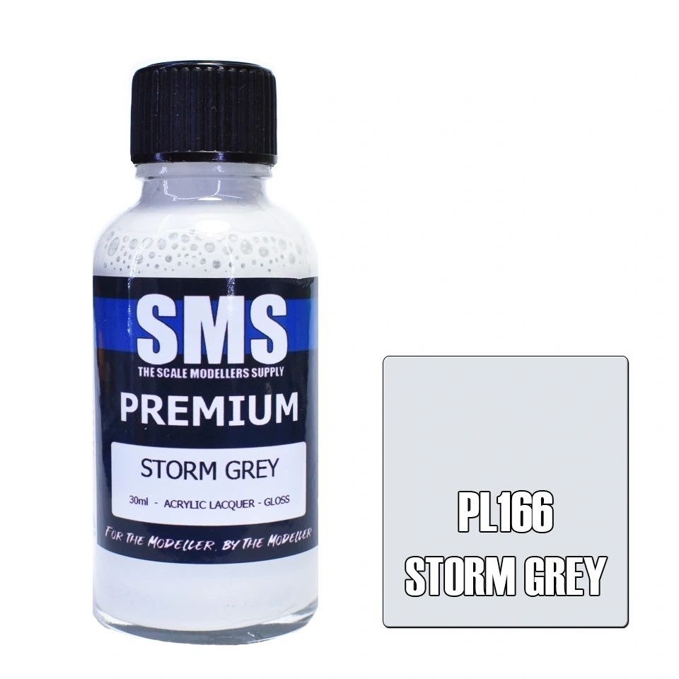 SMS Premium Acrylic Lacquer Colour Storm Grey PL166