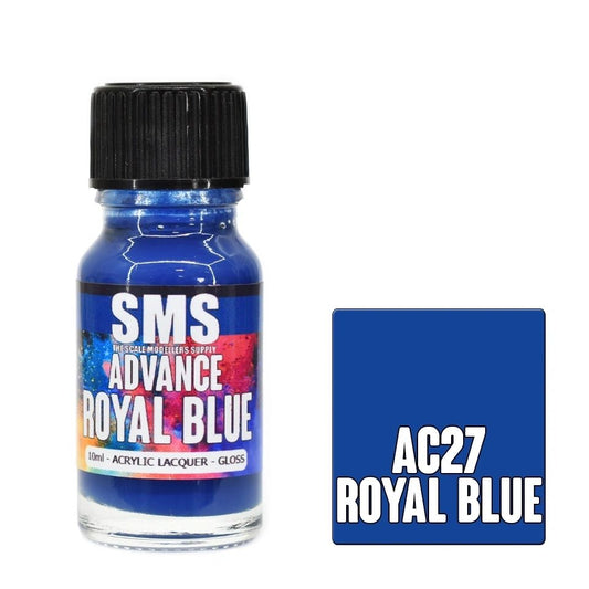 SMS Advance Acrylic Lacquer Colour Royal Blue AC27