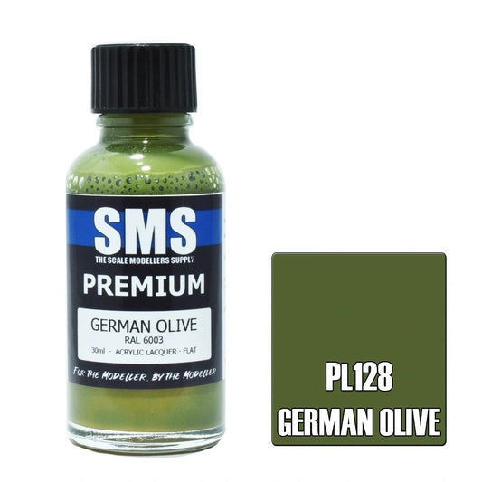 SMS Premium Acrylic Lacquer Colour German Olive PL128