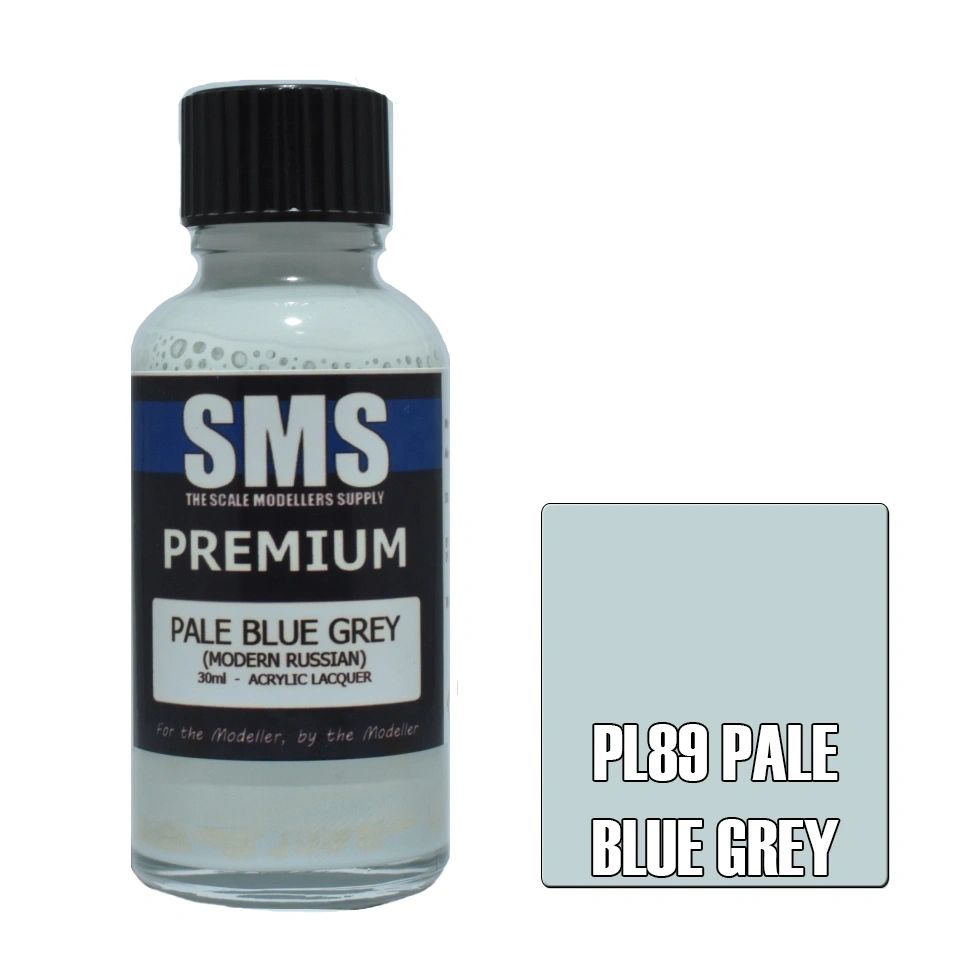 SMS Premium Acrylic Lacquer Colour Pale Blue Grey PL89