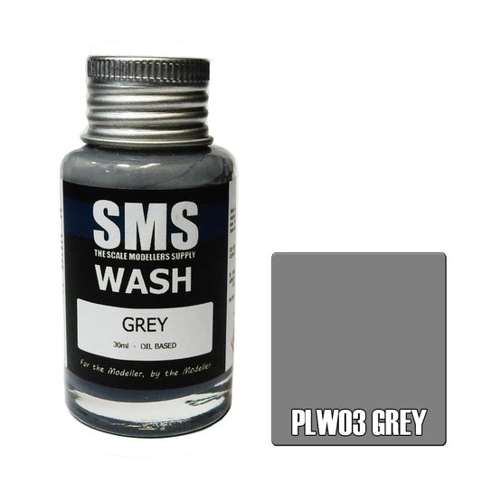 SMS Wash Oil Based Colour Grey PLW03