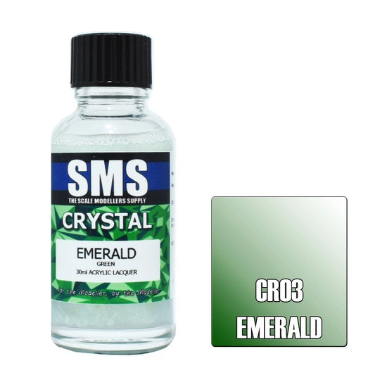 SMS Crystal Colour Emerald CR03