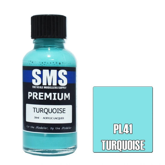 SMS Premium Acrylic Lacquer Colour Turquoise PL41