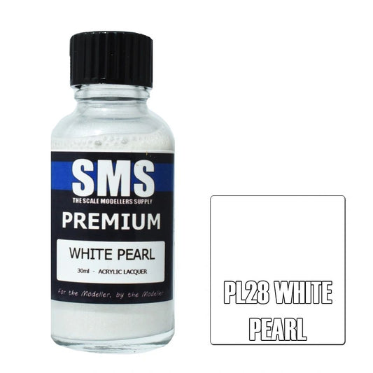 SMS Premium Acrylic Lacquer Colour White Pearl PL28