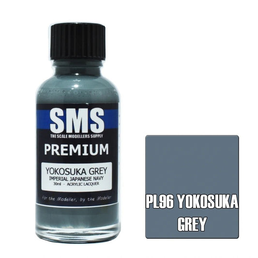 SMS Premium Acrylic Lacquer Colour Yokosuka Grey PL96