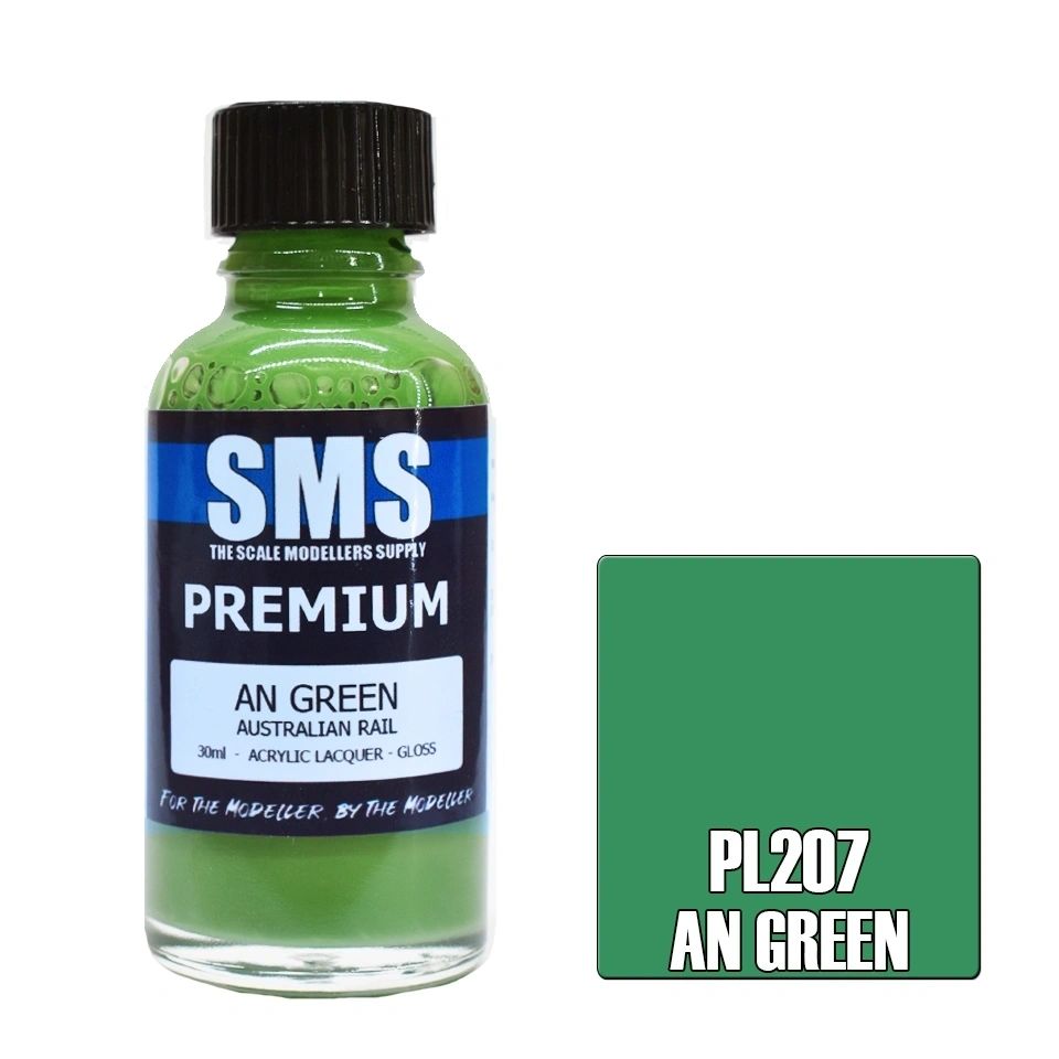 SMS Premium Acrylic Lacquer Colour AN Green PL207