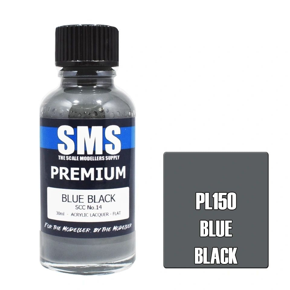 SMS Premium Acrylic Lacquer Colour Blue Black PL150