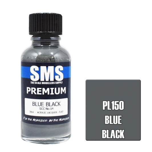 SMS Premium Acrylic Lacquer Colour Blue Black PL150